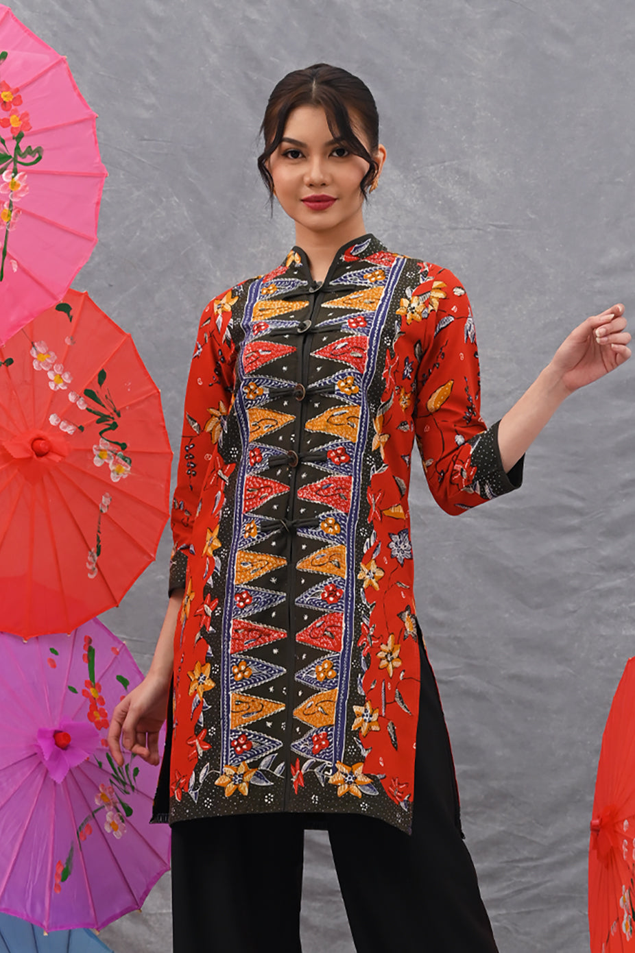 Laura Dress Tulis Betawi T4173
