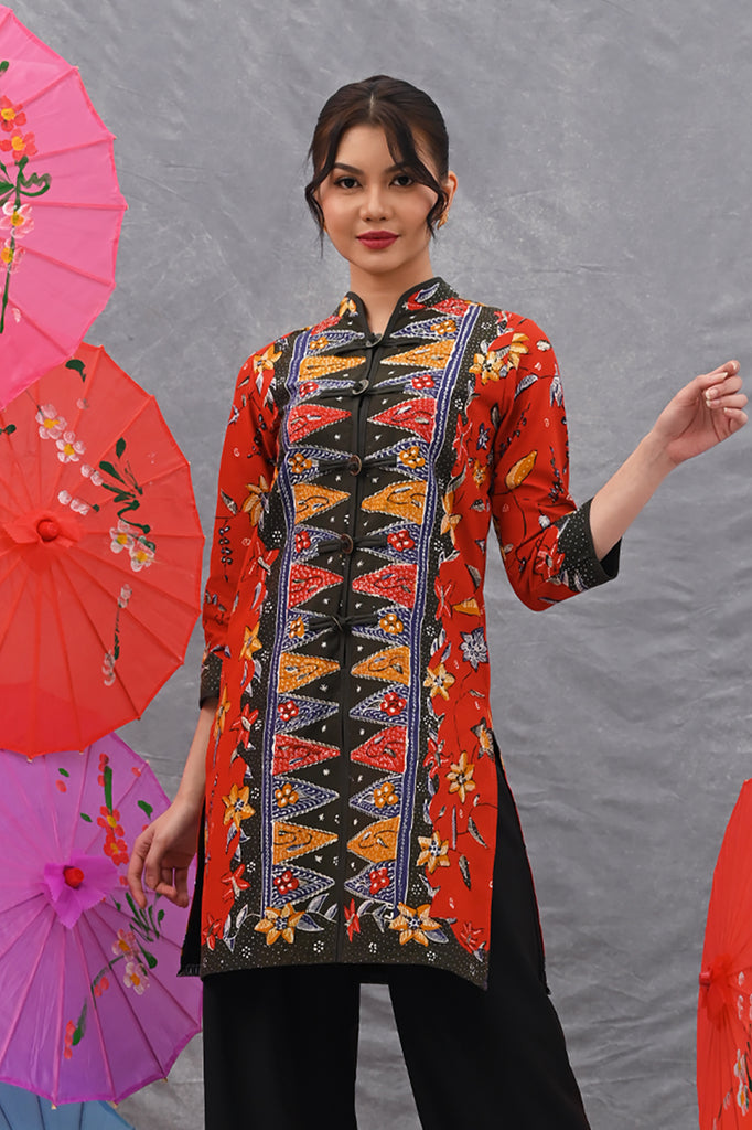 Laura Dress Tulis Betawi T4173