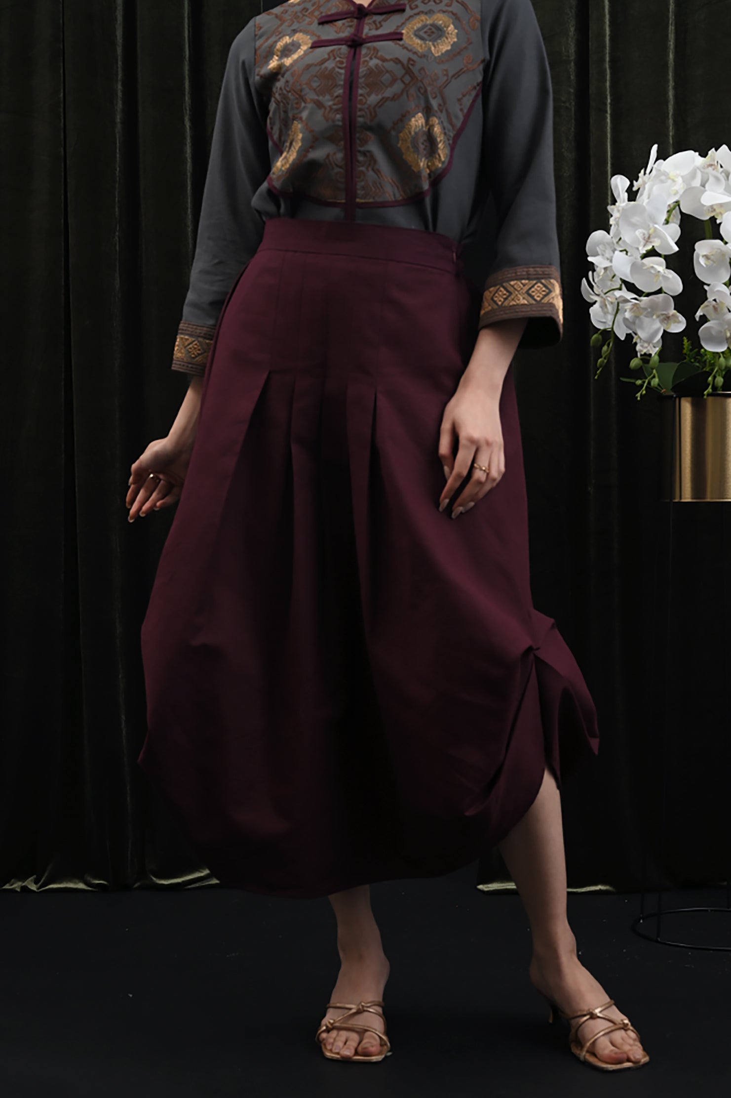 Rozegain Skirt Basic P0525