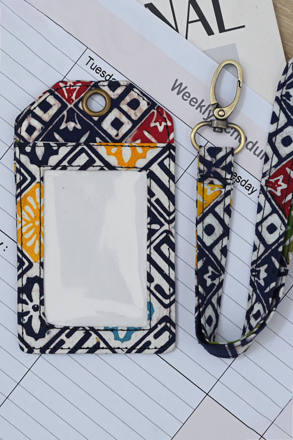 Lanyard Wng Blue A0068