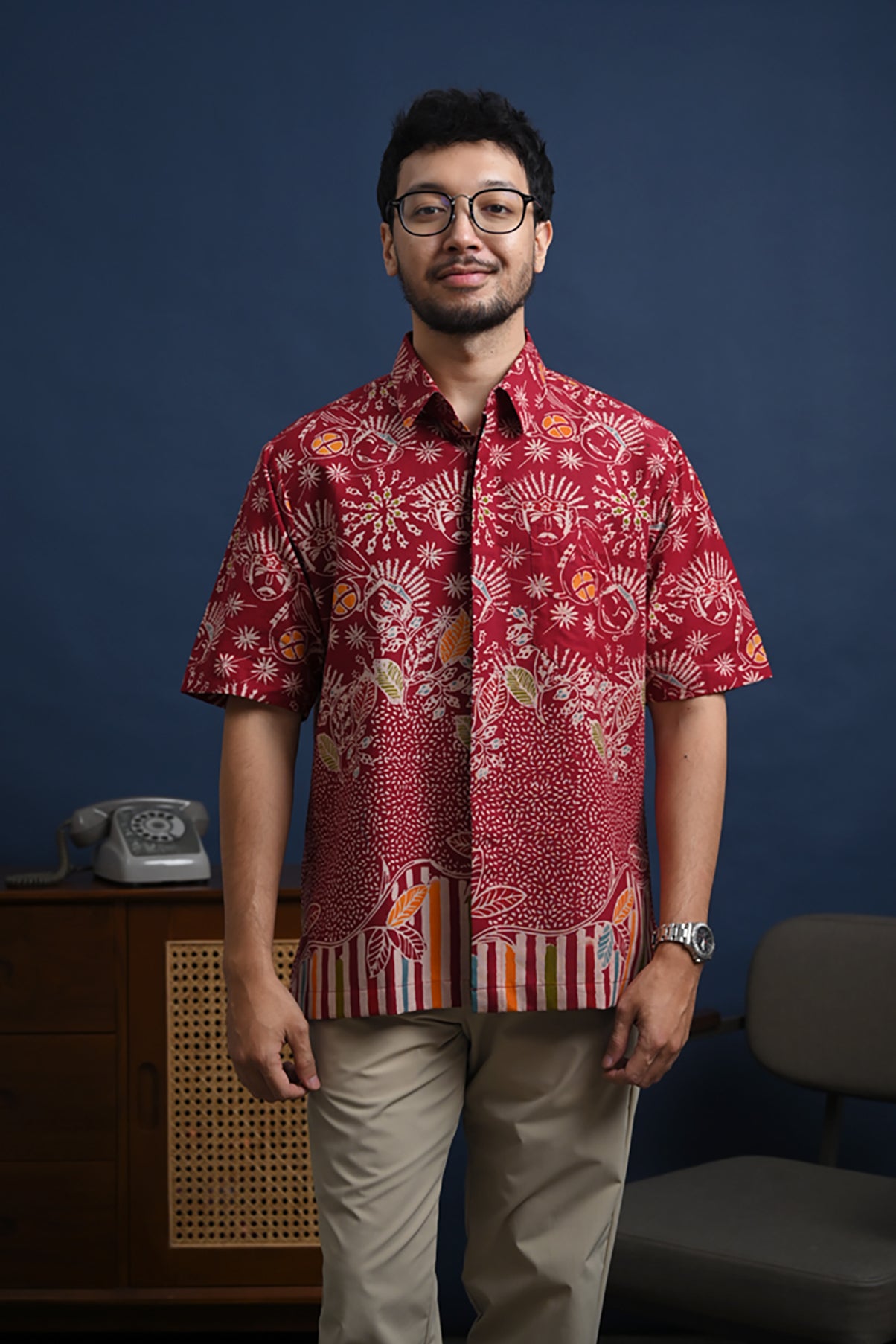 Betawi Red Short M0302