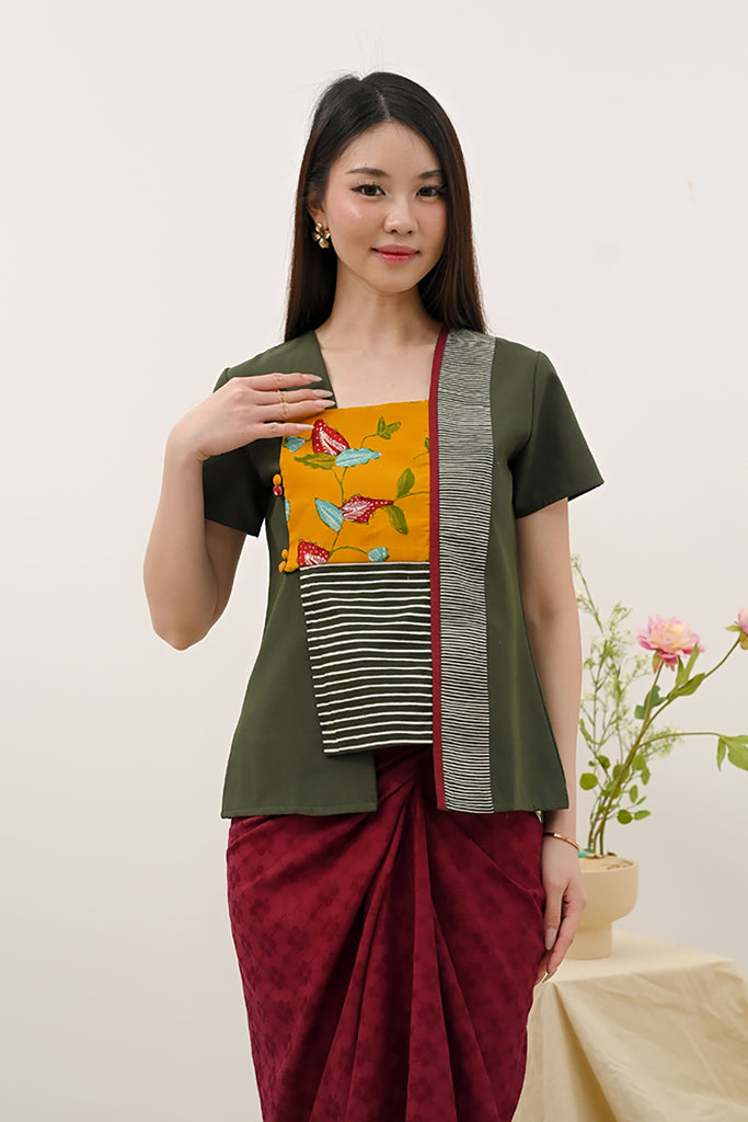 Kebaya Stacato Tulis Betawi T4240