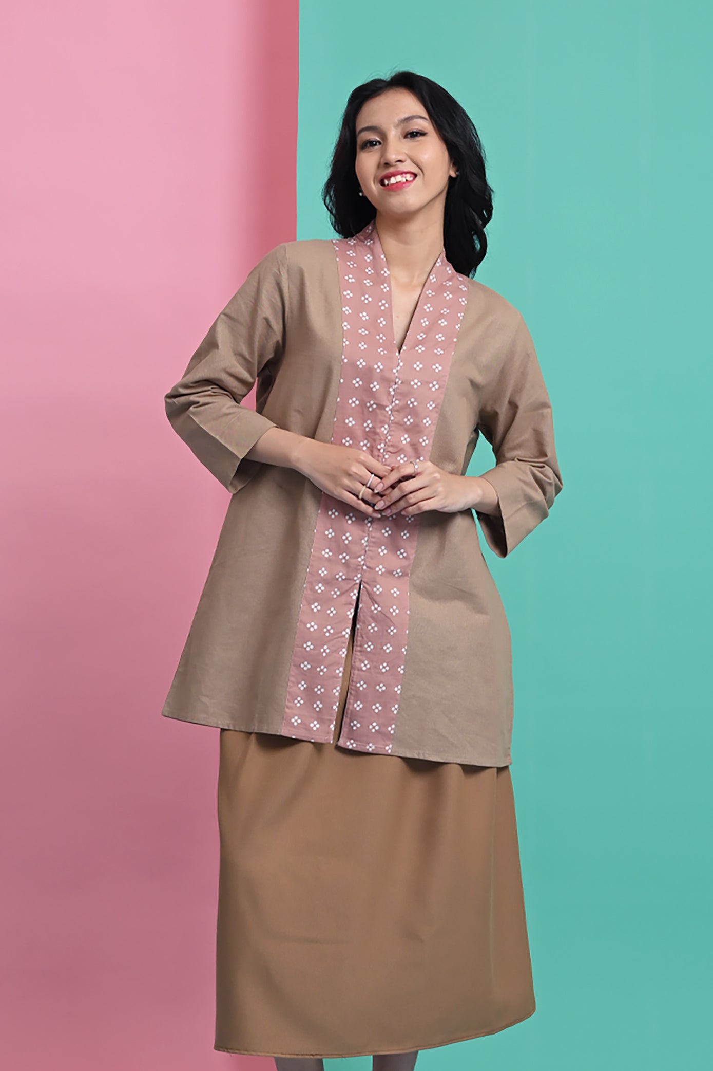 Fitria Grey Brown PART of Mirae PART0294