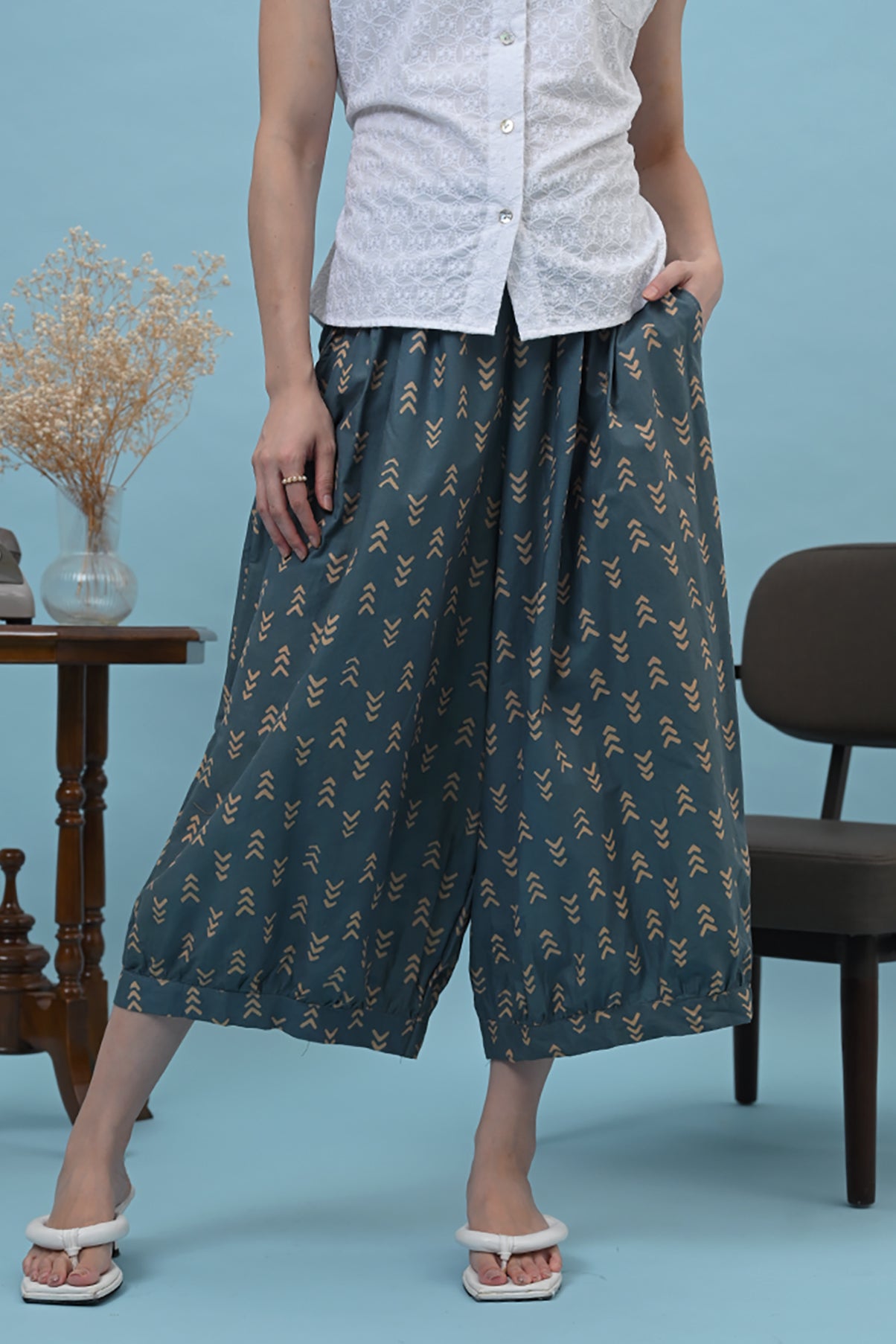 Jani Pants Garut Blue P0336