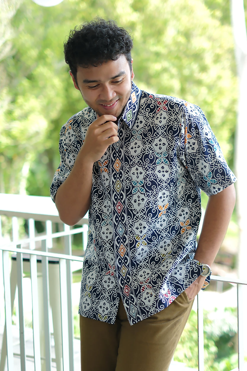 Banawa Wonogiren Blue Short M0287