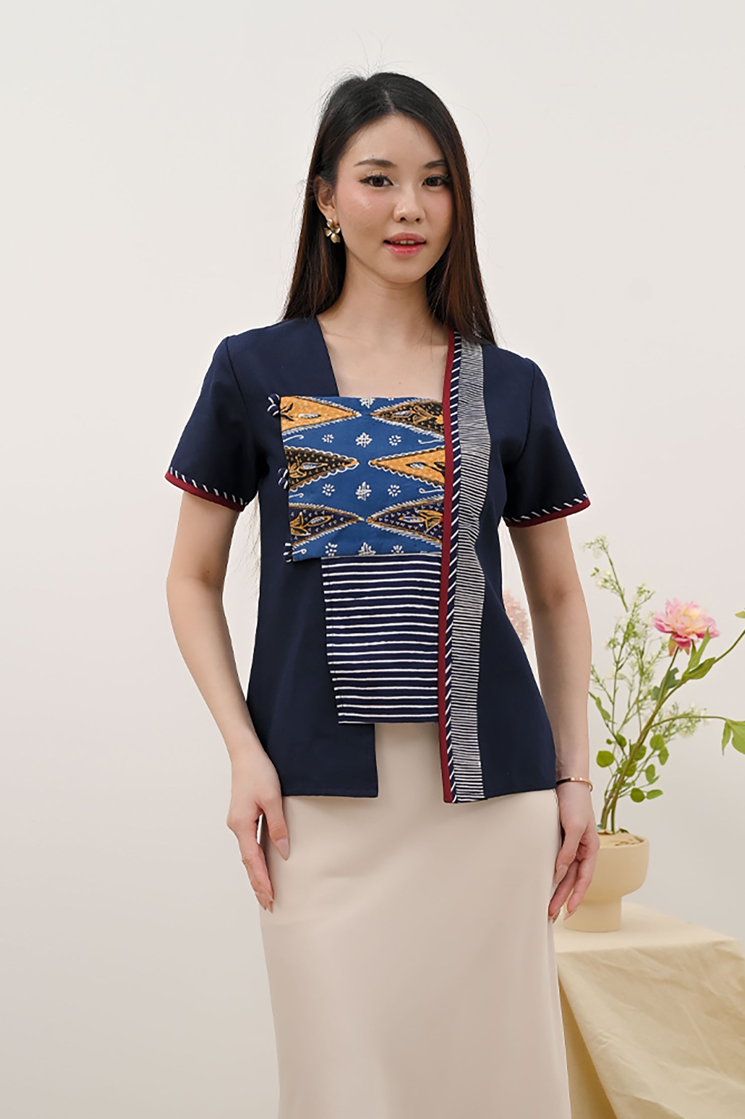 Kebaya Stacato Tulis Betawi T4255