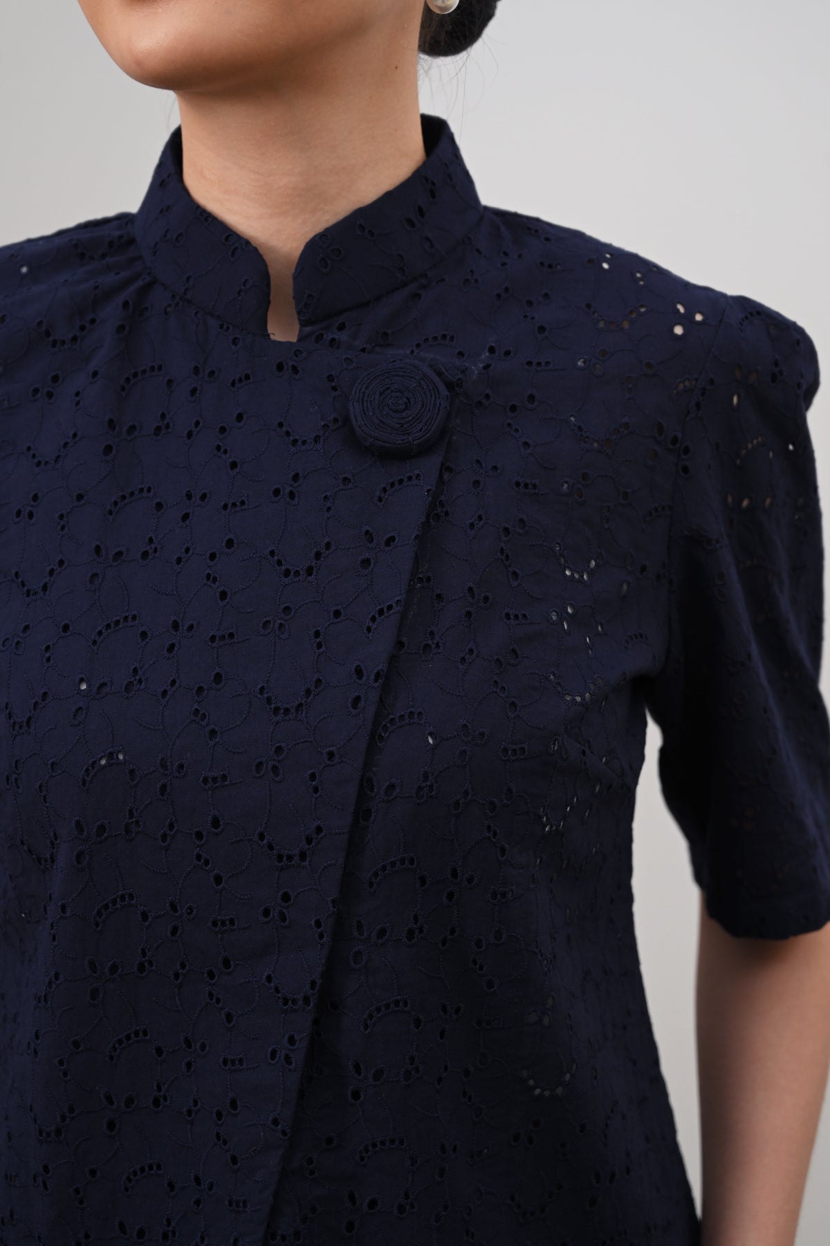 Cahaya Short Basic Navy T5584