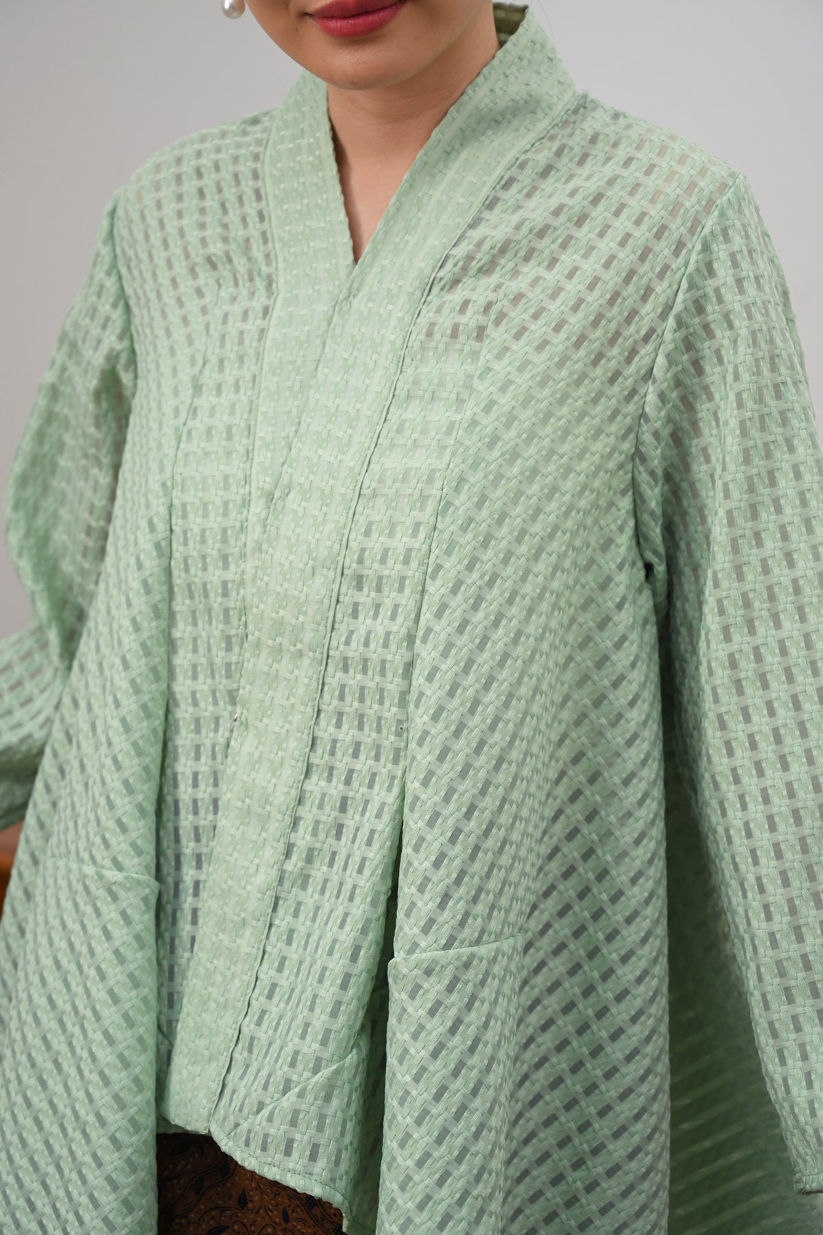 Elena Organza Mint Basic T5609
