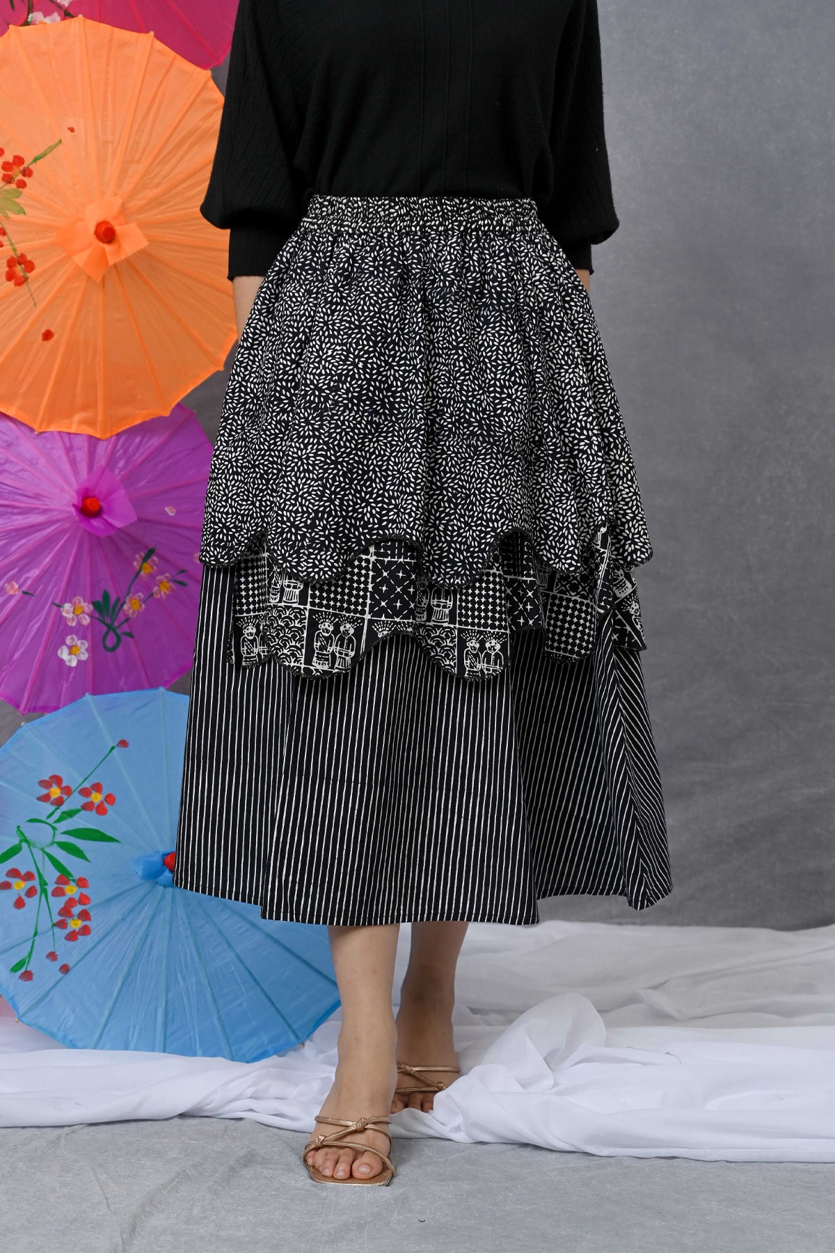 Tila Skirt Garut Betawi P0689
