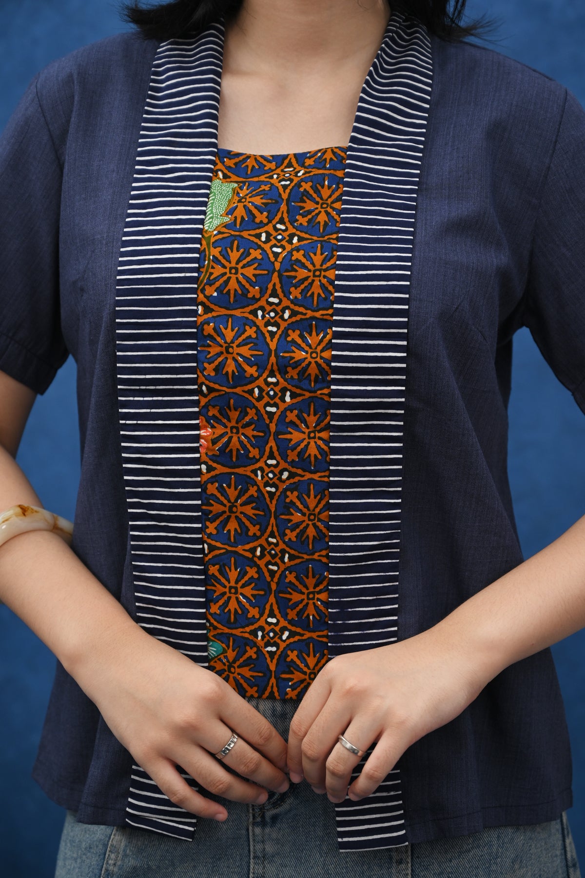 Kebaya Short Navy PART0473