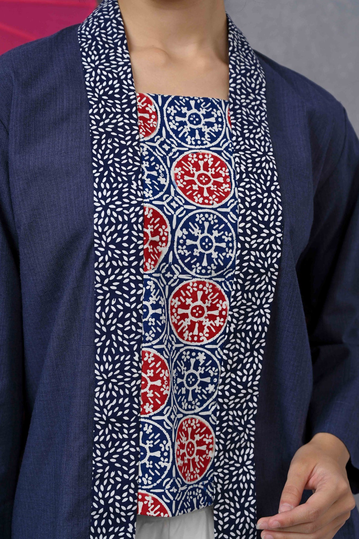Kebaya Long Navy PART0476