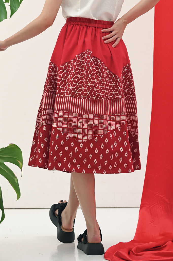 Linda Skirt Merah Putih PART0271