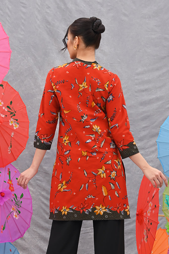 Laura Dress Tulis Betawi T4173