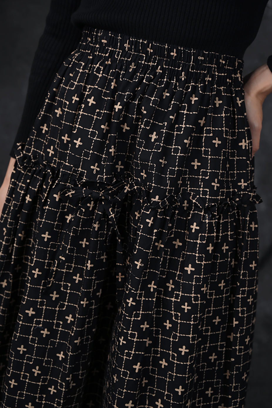 Karenza Skirt Garut Cemani P0551