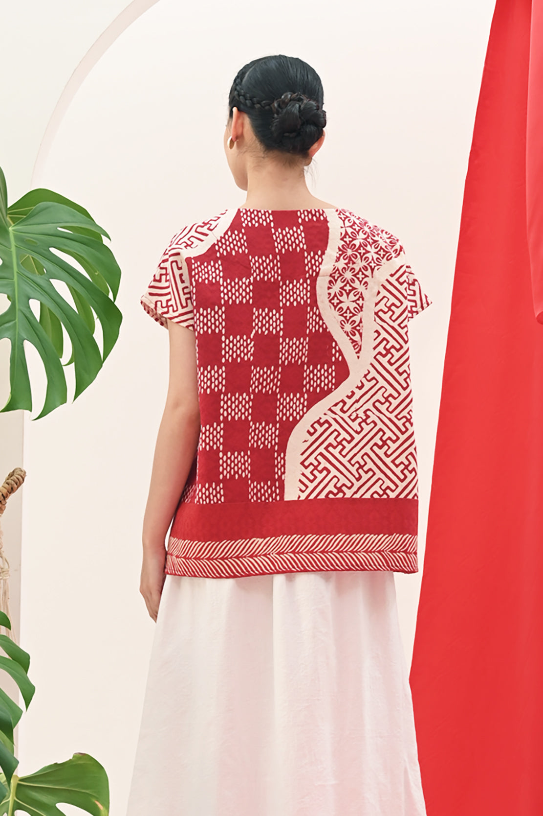 Dhini Dobi Merah Putih T3084