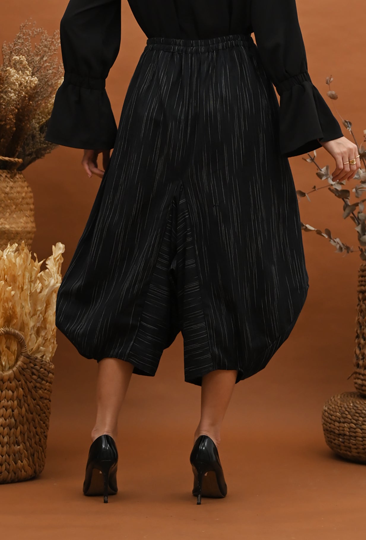 Adara Lurik Black P0219