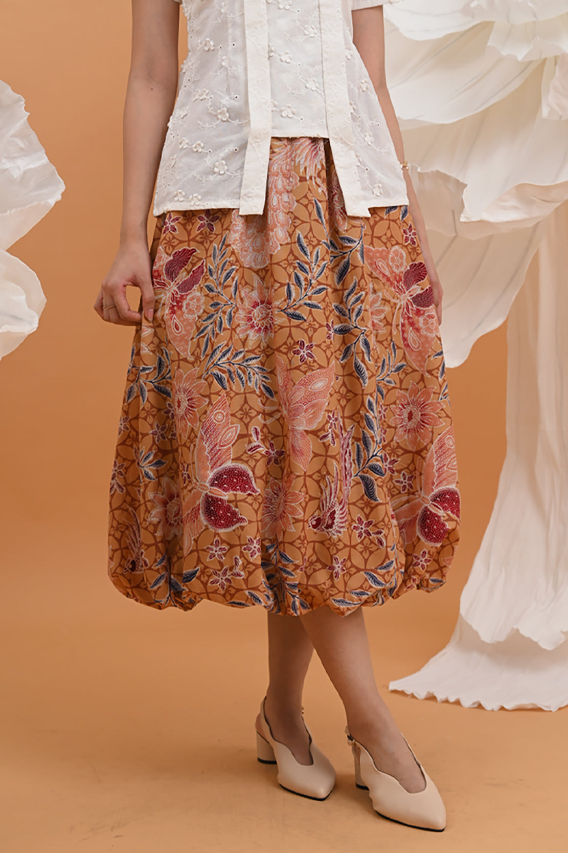 Balloon Skirt Encim Ginger P0468