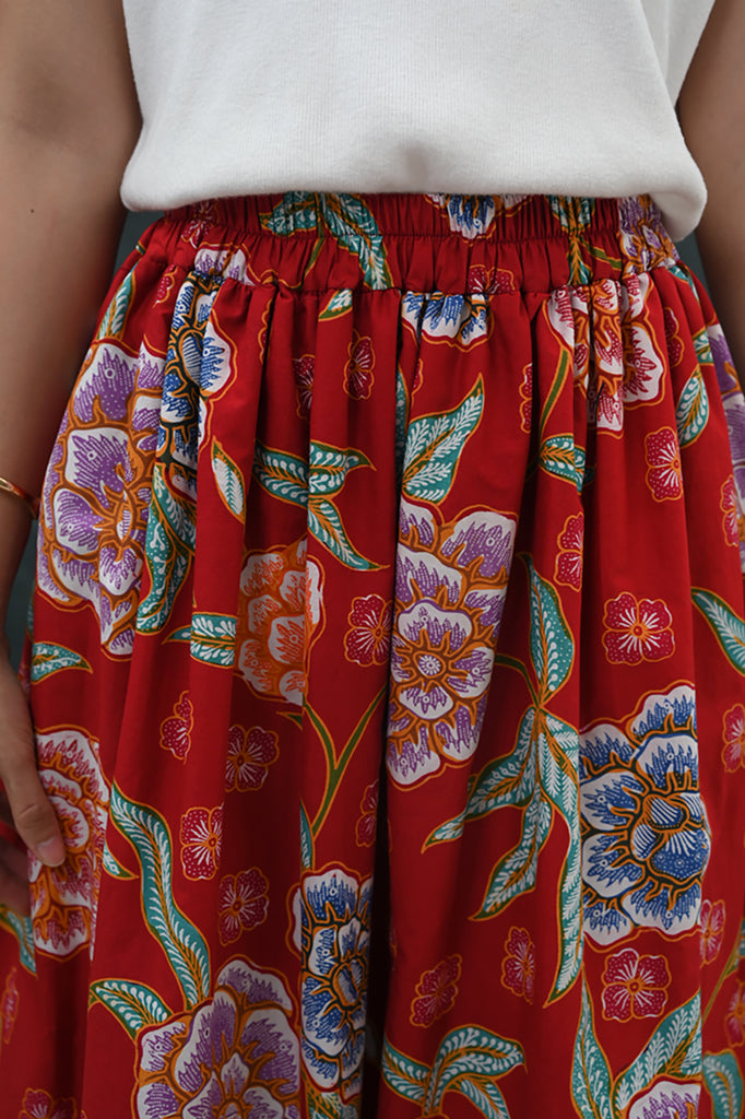 Keke Skirt Encim Red P0372