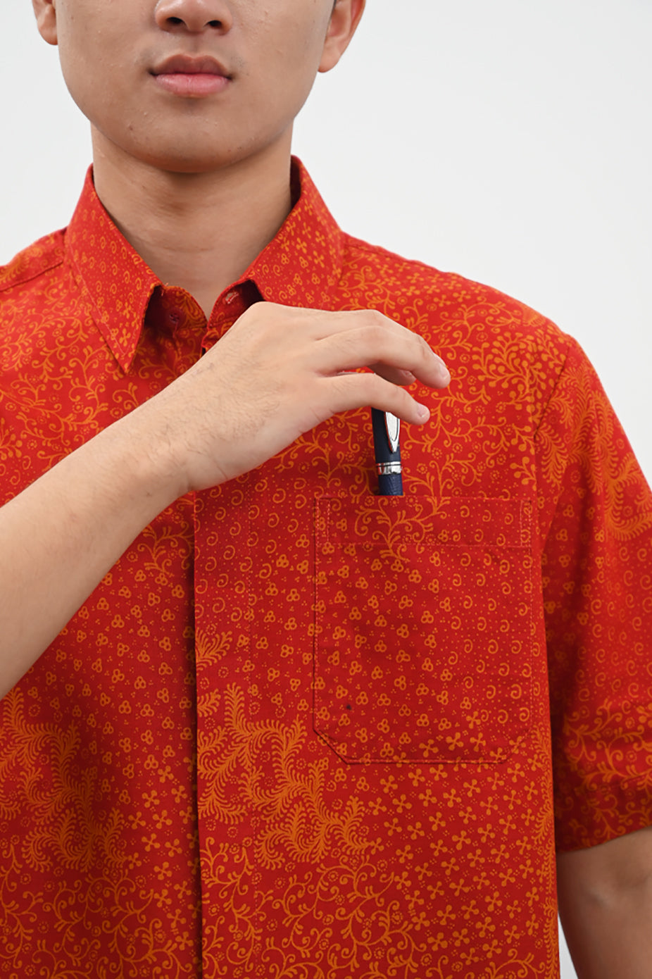 Panipura Red Encim Short  M0318