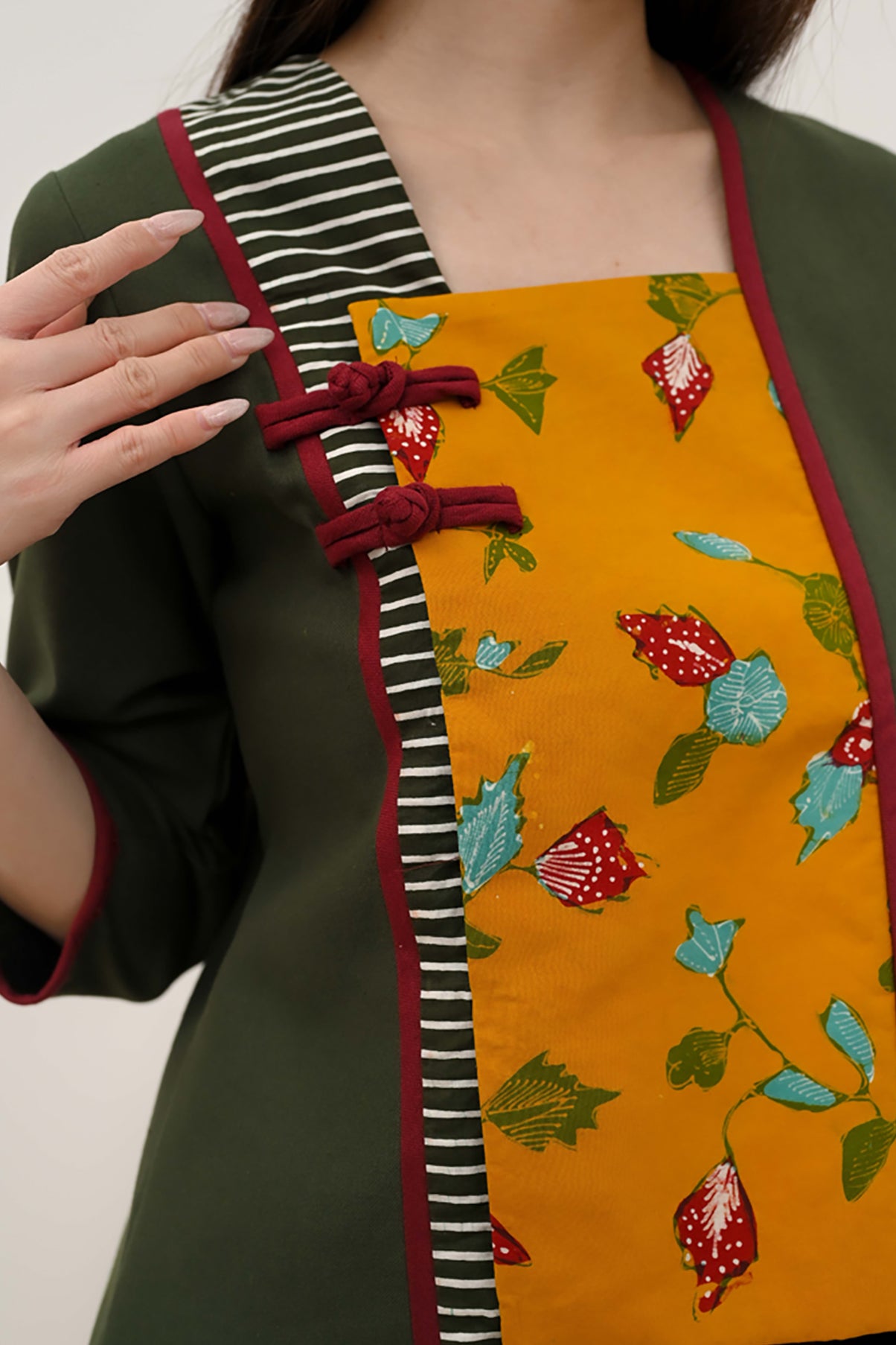 Kebaya Dwika Tulis Betawi T4242