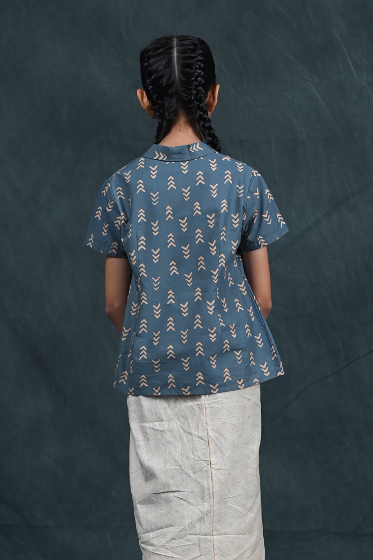 Kebaya Garut Short Blue K0005