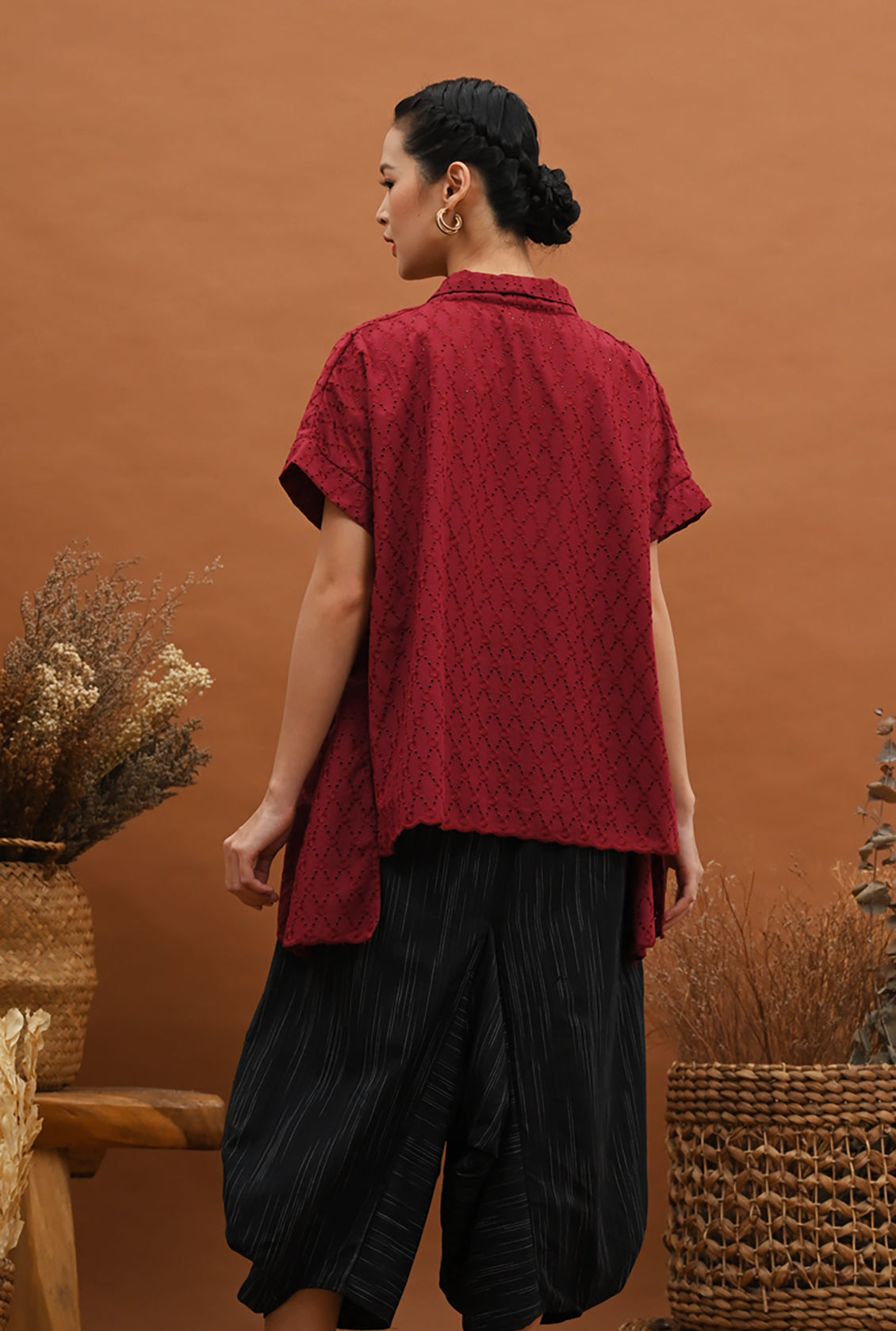 Aquamarine Kartini Red Lasem T2861