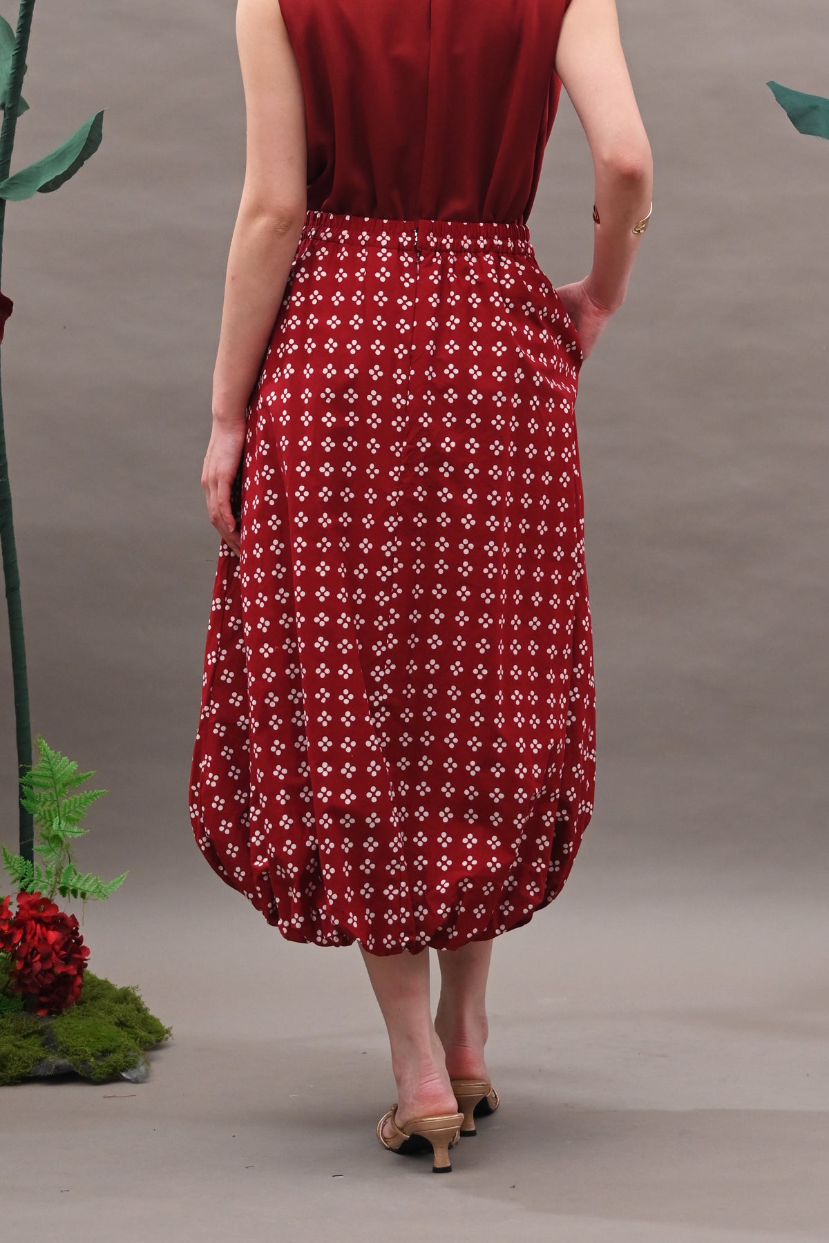 Baloon Skirt Garut CNY P0629