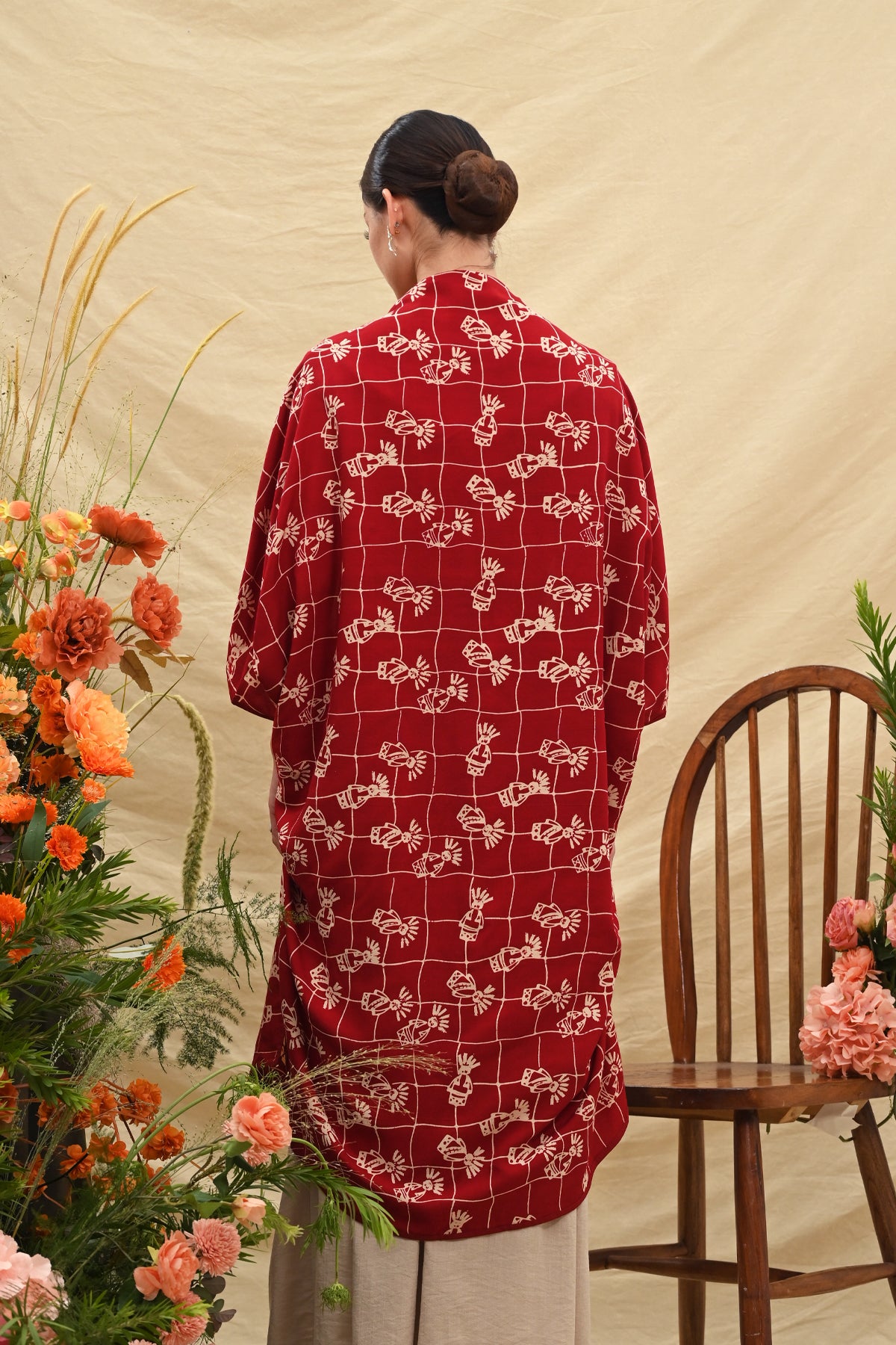 Outer Rayon Red Betawi T5693