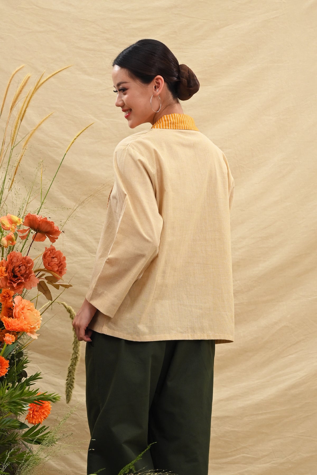 Kebaya Long Yellow PART0475