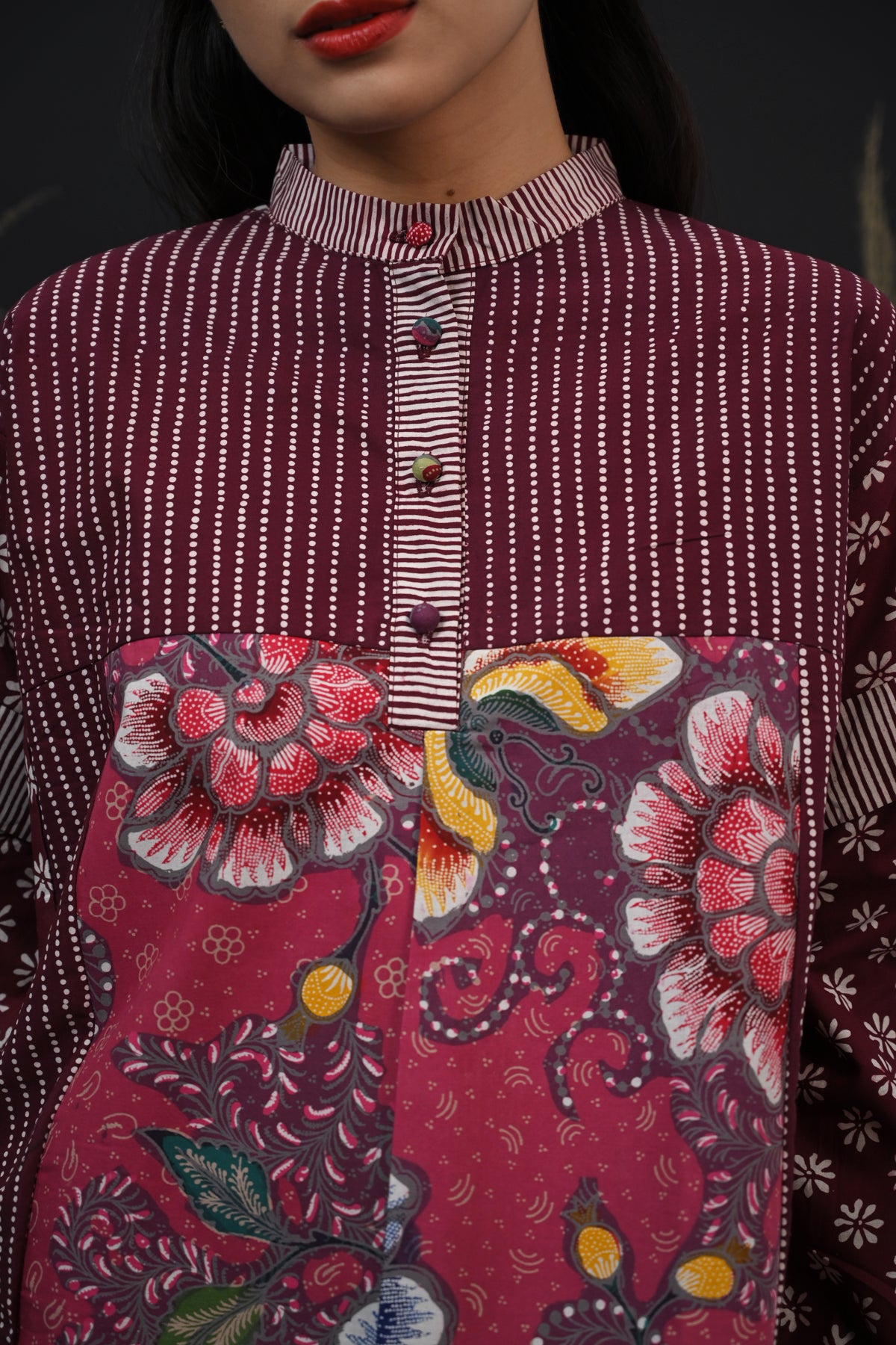 Monara Long Encim Burgundy T6087