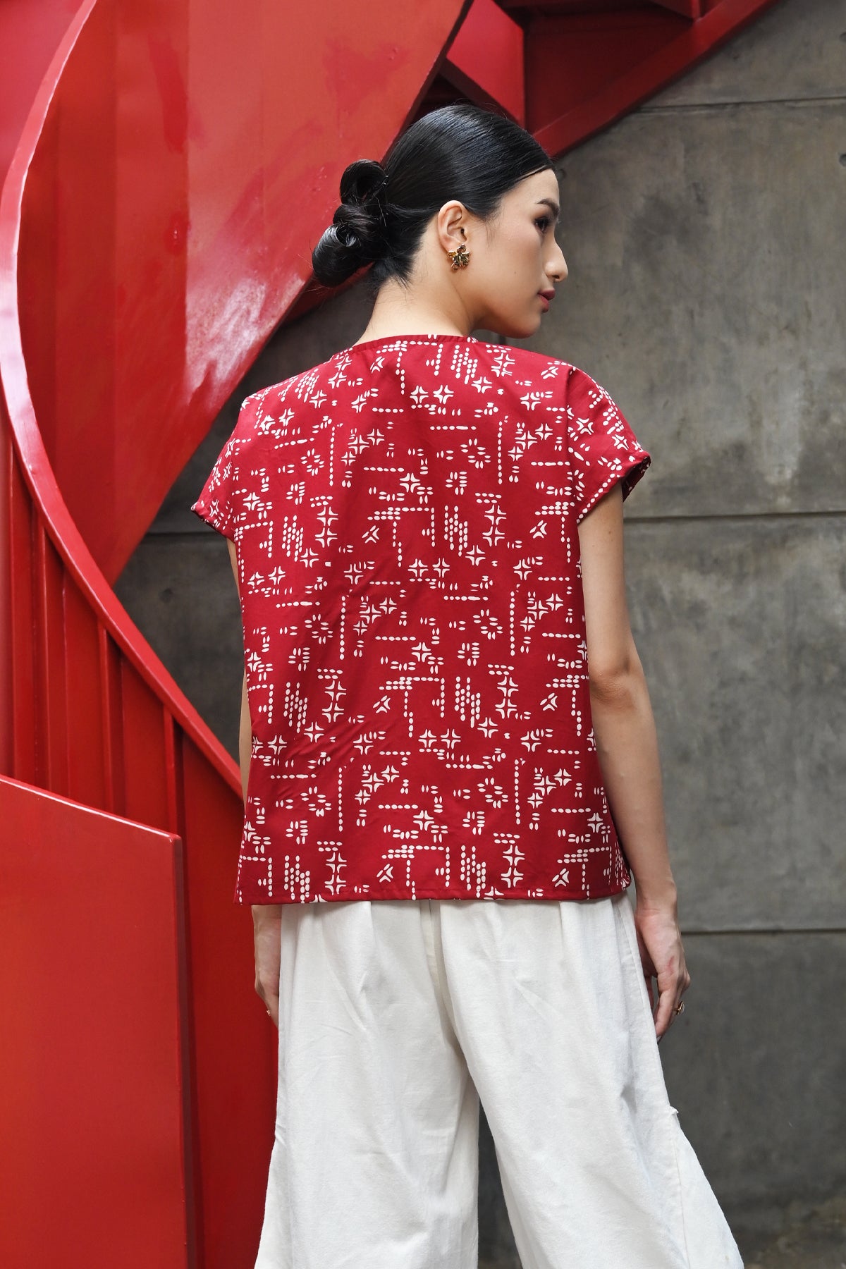 Rose Garut Merah Putih T6058
