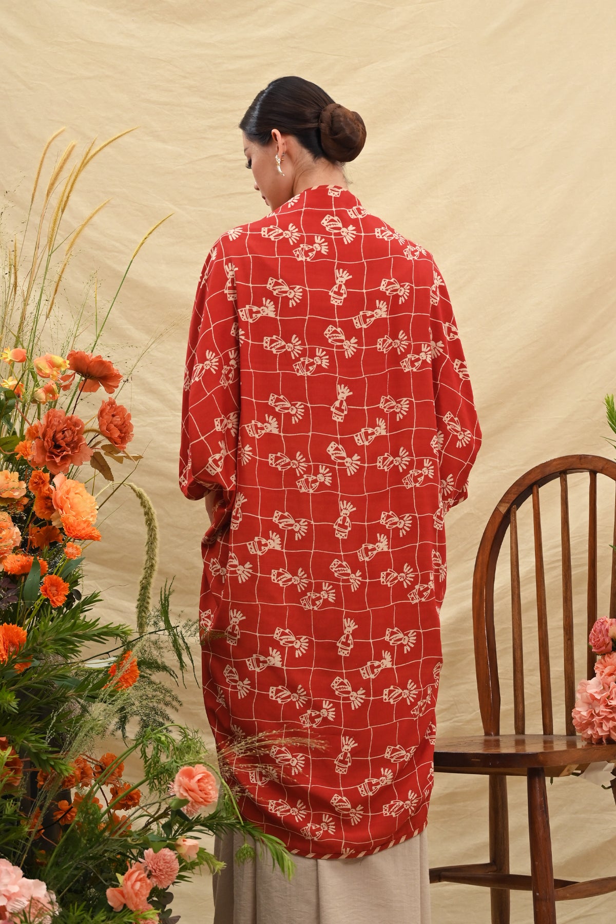 Outer Rayon Orange Betawi T5690