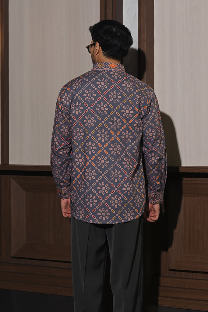 Bayu Long Wonogiren Blue L0140