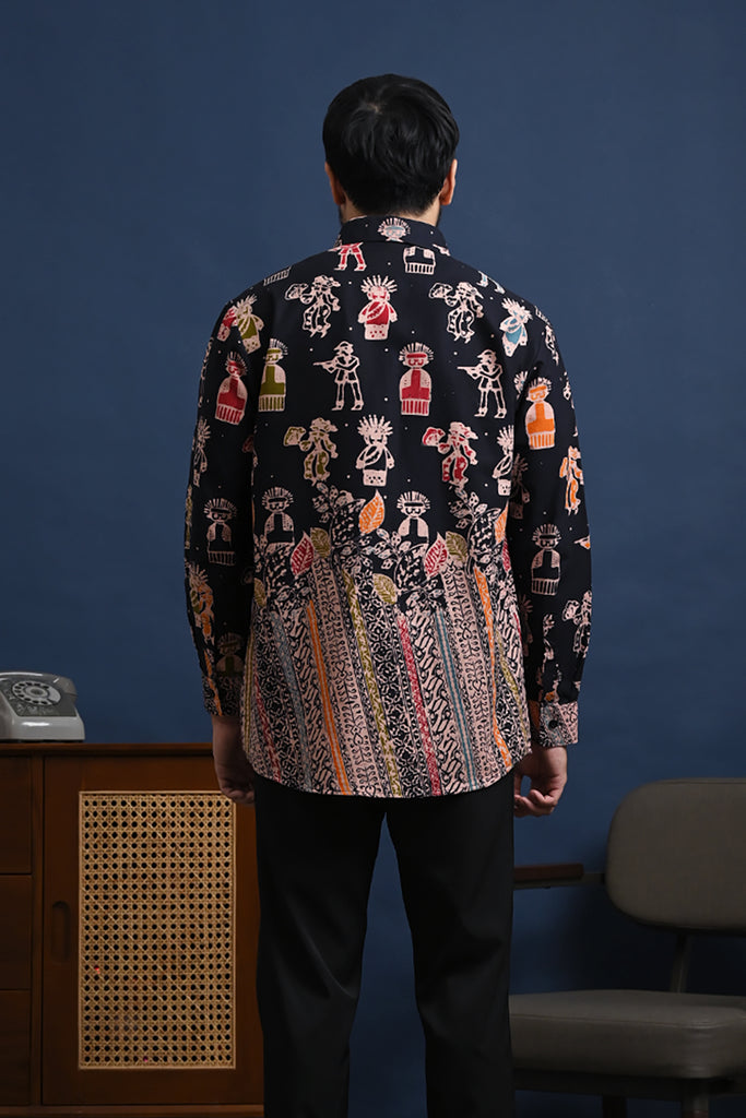 Betawi Black Long L0152