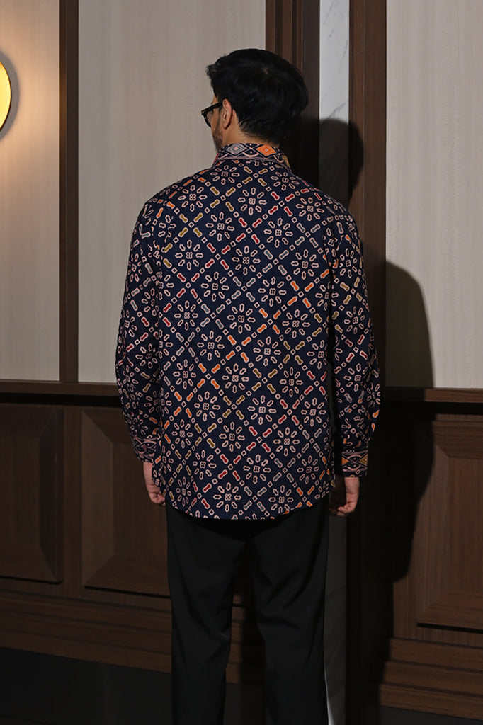Bayu Long Wonogiren Blue L0140