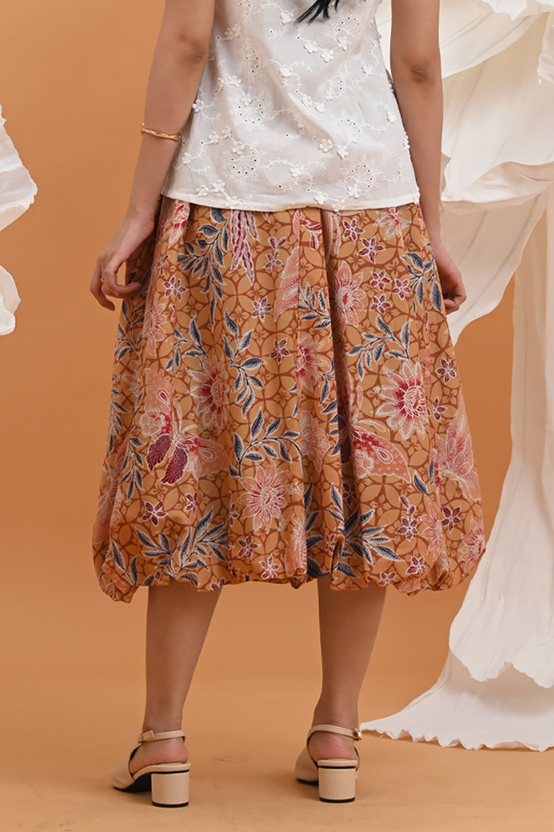 Balloon Skirt Encim Ginger P0468