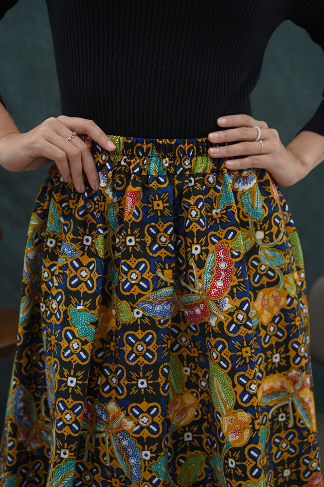 Keke Skirt Encim Blue P0373