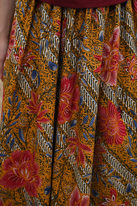 Keke Skirt Encim Yellow P0301