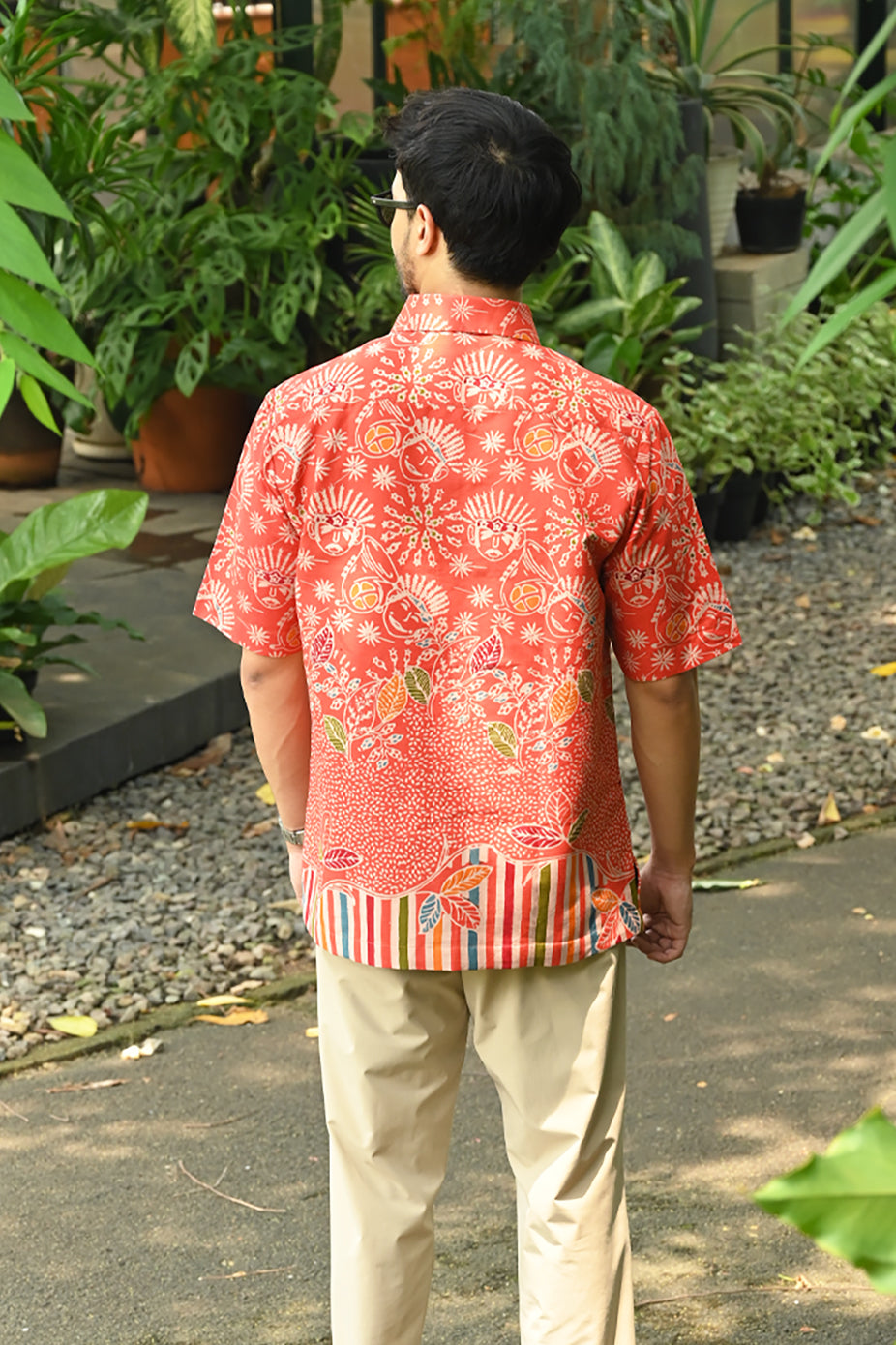 Betawi Orange Short M0305