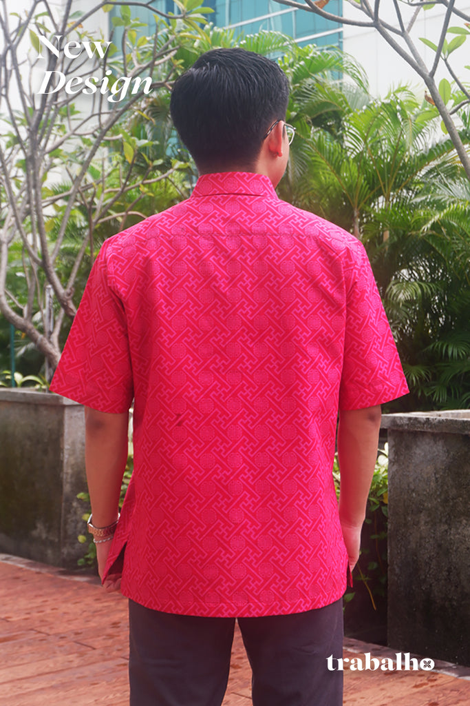 Benji Magenta Short M0276