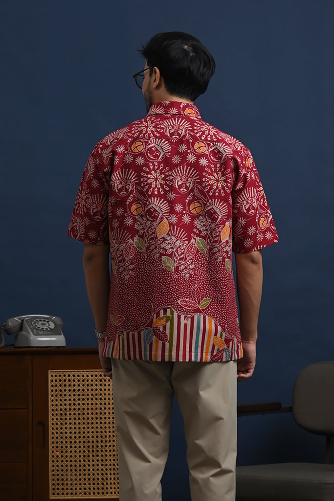 Betawi Red Short M0302