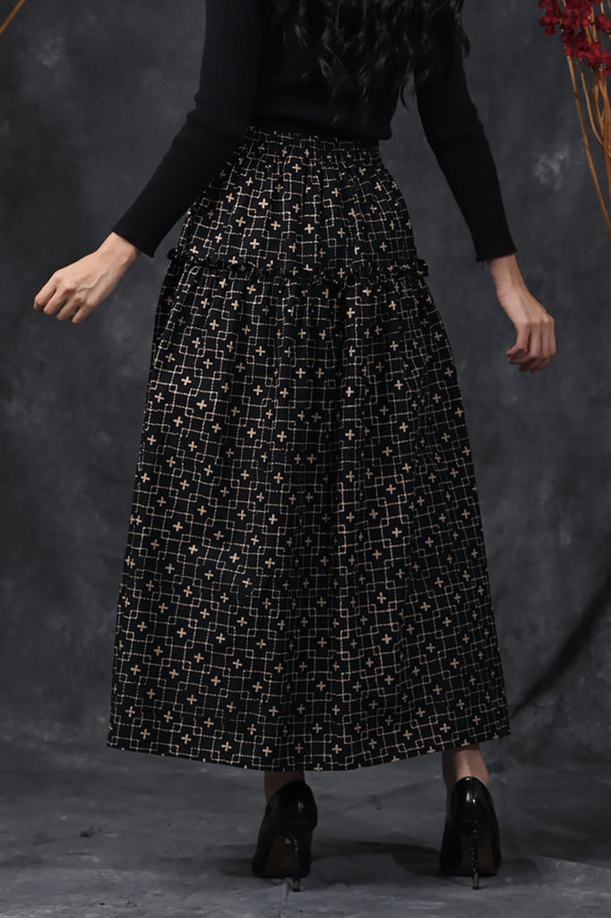 Karenza Skirt Garut Cemani P0551