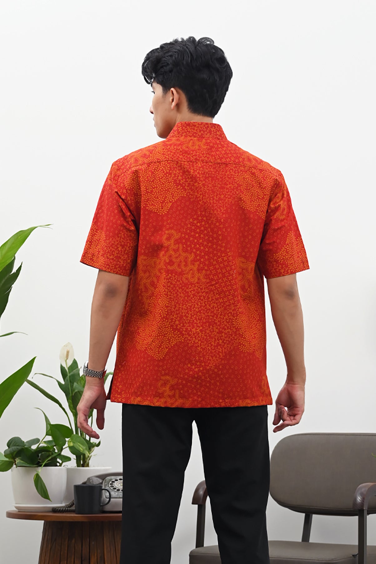 Panipura Red Encim Short  M0318