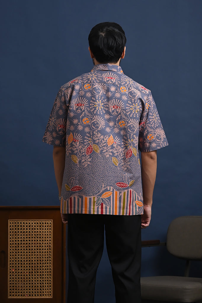 Betawi Grey Short M0306