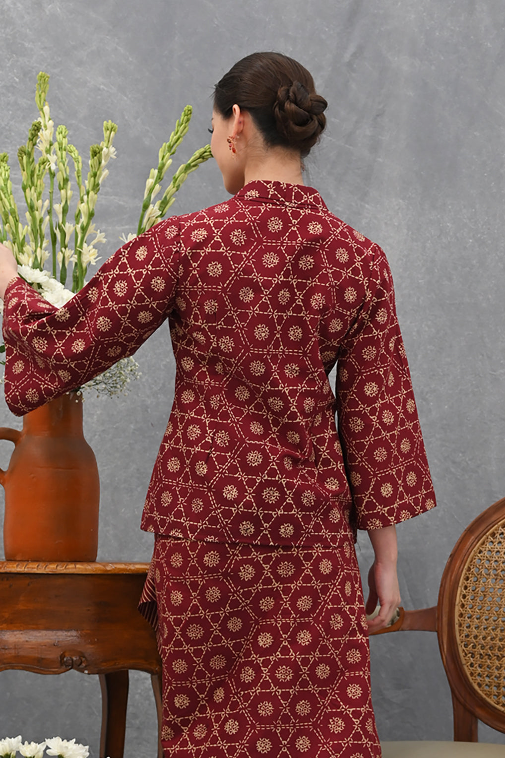 Kebaya Garut Red T4017