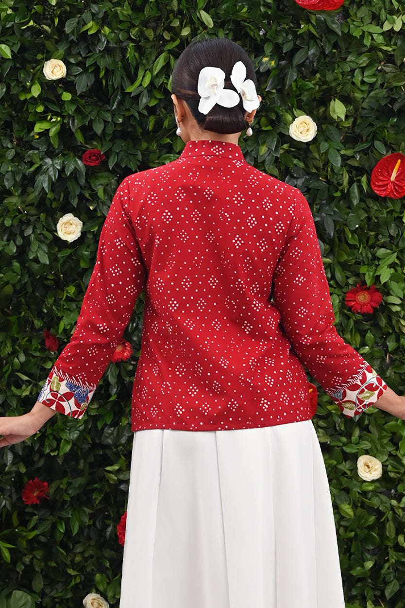 Cahaya Long Encim Merah Putih T4436