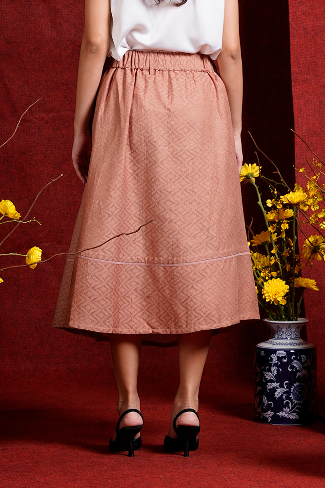 Ryujin Skirt CNY Brown P0183