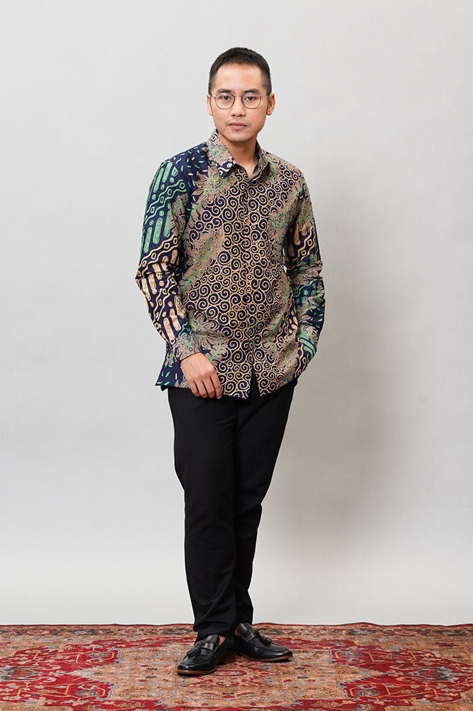 Blueish Long Sleeve L0068