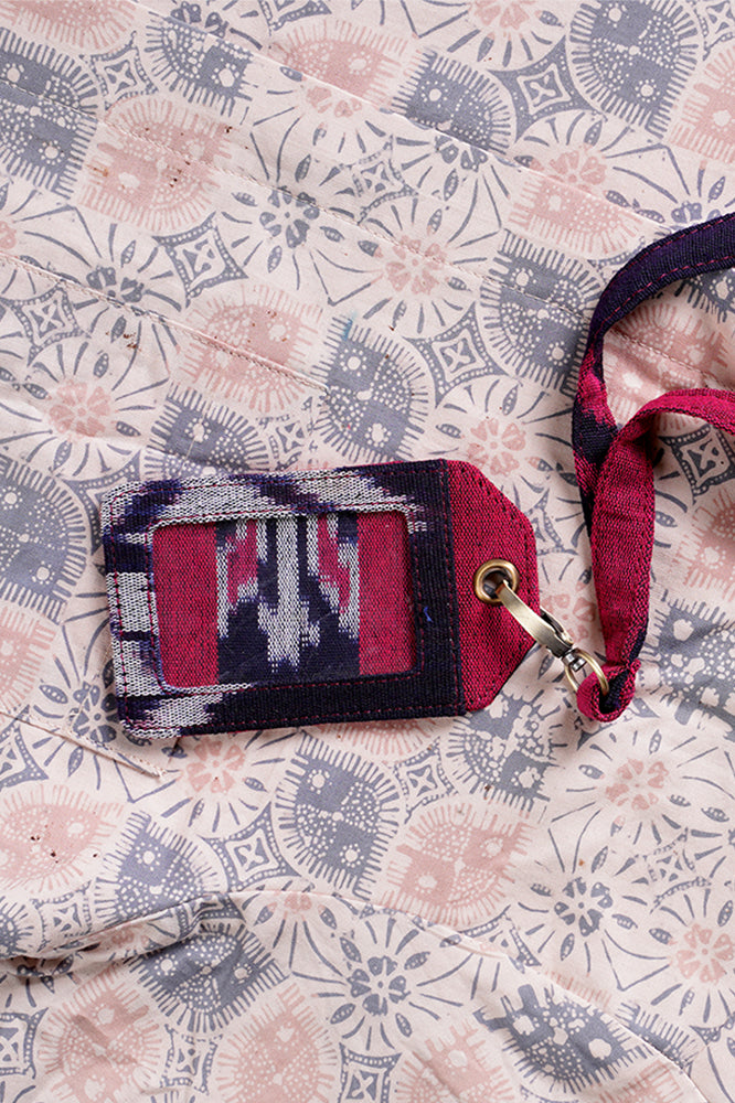 Lanyard Red Tenun A0028