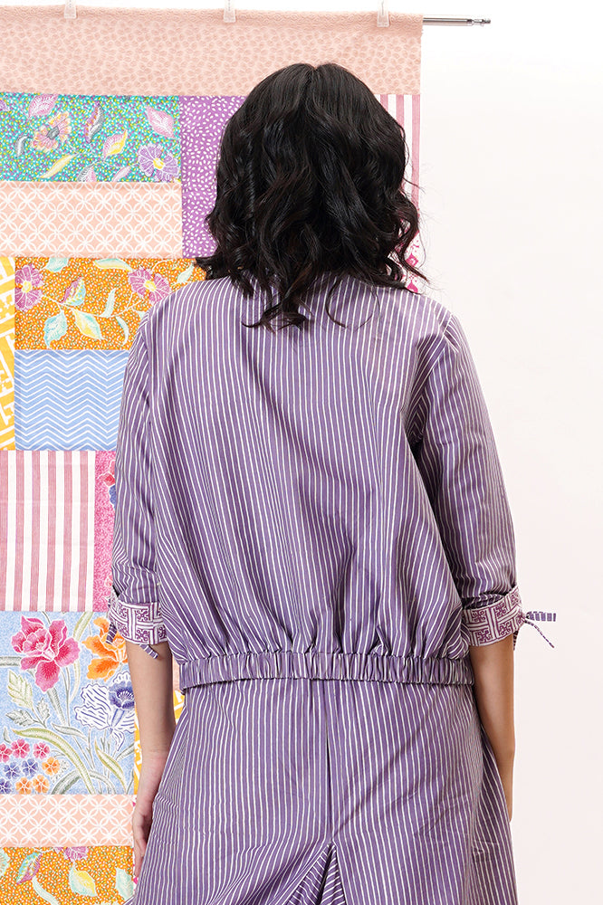 Poppy Jacket Purple PART0127